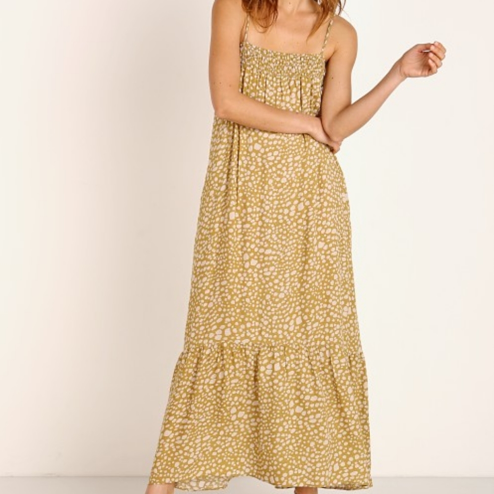 Show Me‎ Your Mumu Anaya Desert Cheetah Maxi Dress - Picture 3 of 9